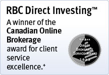 RBC Direct Investing™ Winner of the Dalbar Award For Excellence in Service+